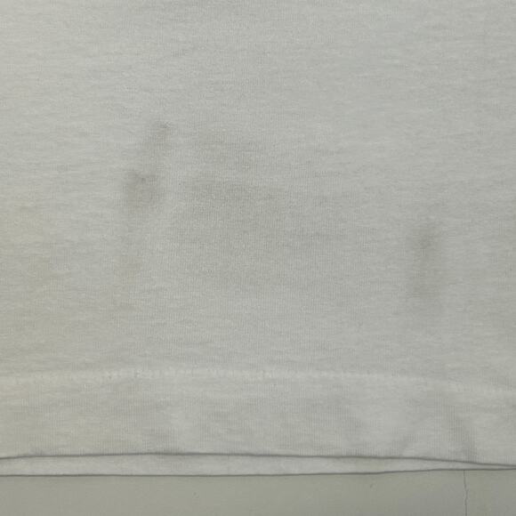 Vintage 90s Emu Producers International Co-operative T Shirt Oil White M Medium - Picture 6 of 14